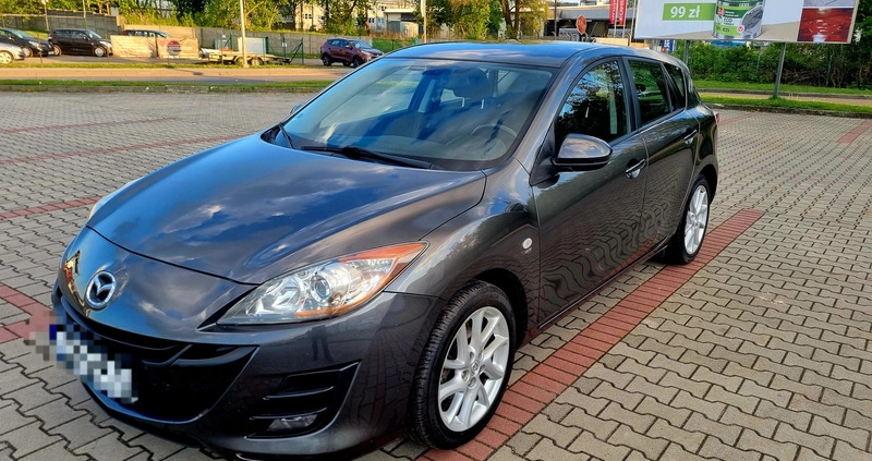 Mazda 3 cena 21000 przebieg: 177700, rok produkcji 2009 z Zawiercie małe 352